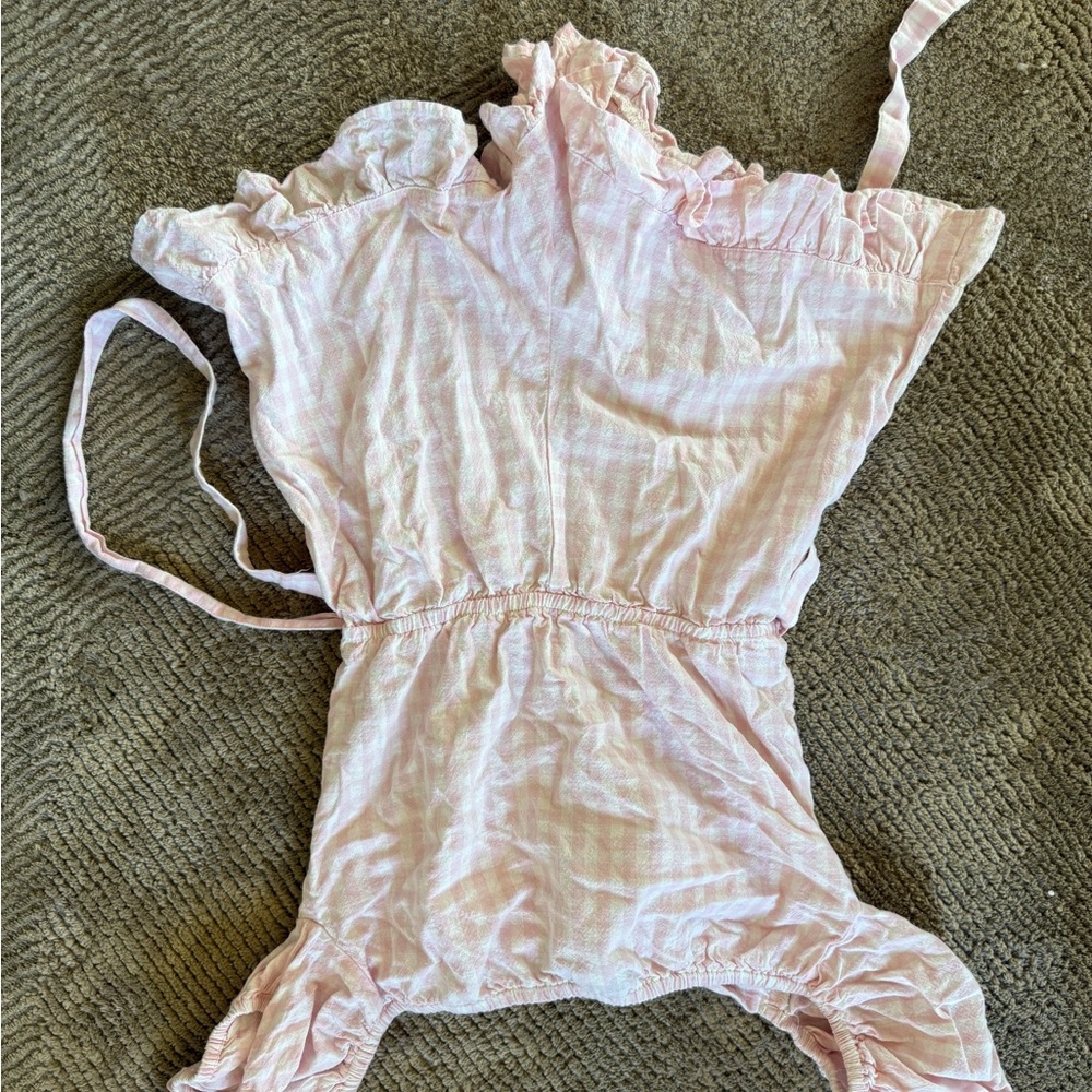Pink Ruffled Romper - Picture 5 of 5